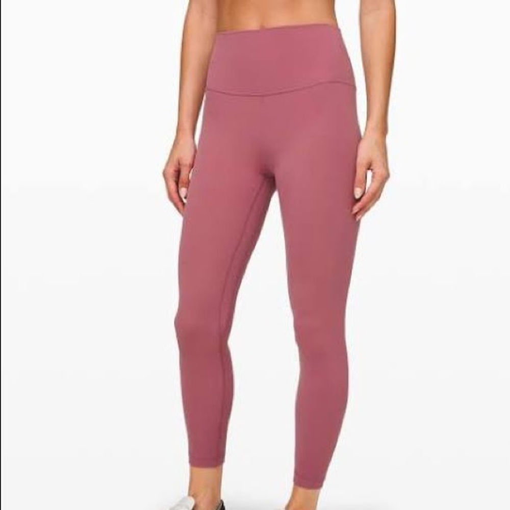 Moss Rose Lululemon Size 4 Align 25” inseam
